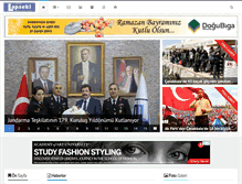 Tablet Screenshot of gazetelapseki.com